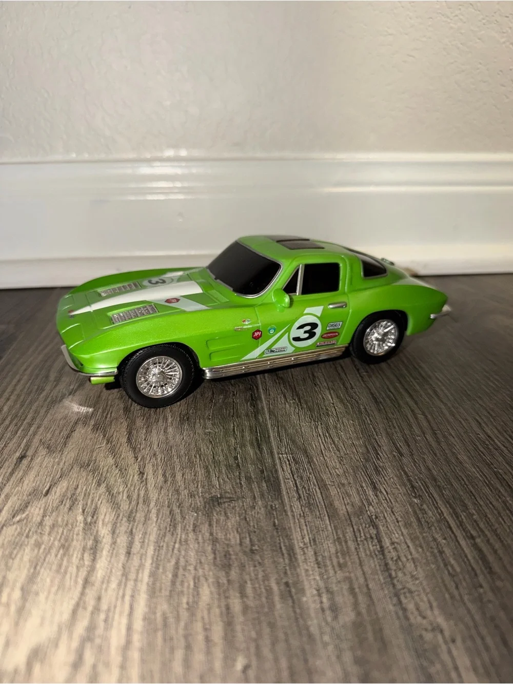 Green Classic Race Car Toy - Kids Toys